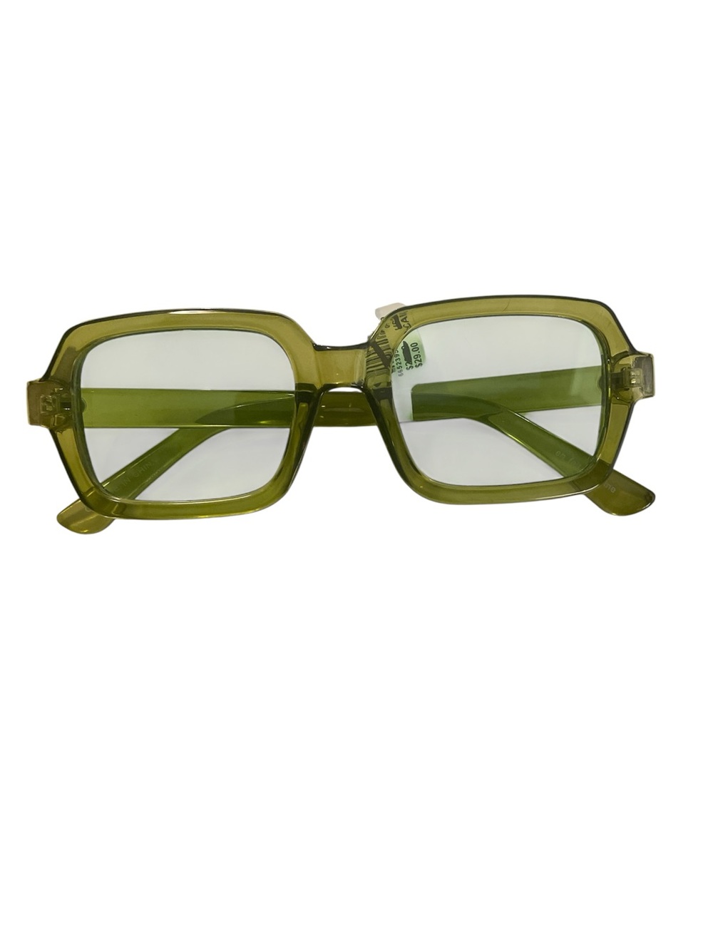 Urban Outfitters Olive Green Rectangular Women's Sunglasses